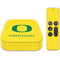 University of Oregon Mesh Yellow Apple TV Skin